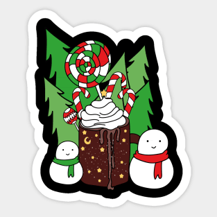 Tis The Season Colorful Design Sticker